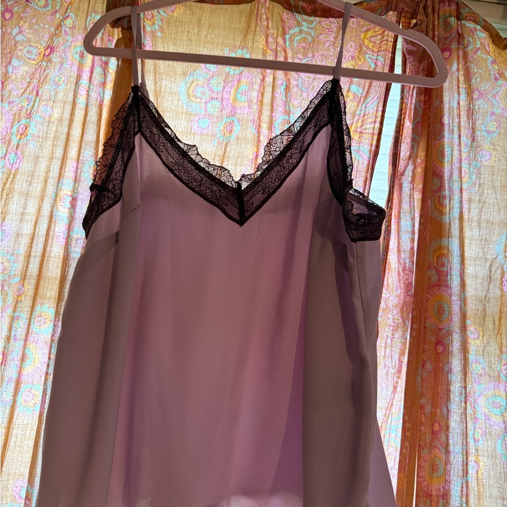 Old Navy Lavender Chemise with Lace